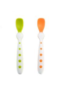 img 2 attached to 🥄 Gerber Graduates Rest Easy Spoons: Colorful 5-Count Set for Mess-free Feeding