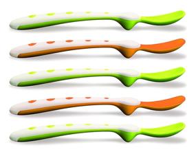 img 3 attached to 🥄 Gerber Graduates Rest Easy Spoons: Colorful 5-Count Set for Mess-free Feeding