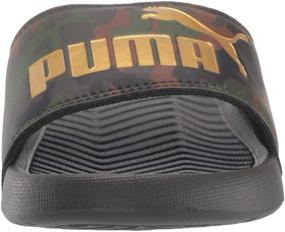 img 3 attached to 👟 Сандалии PUMA Unisex Popcat Slide для мальчиков: идеальная обувь для активного отдыха на улице