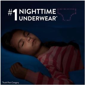 img 1 attached to 🩲 XS GoodNites Bedtime Bedwetting Underwear for Girls, 15 Ct. (Packaging May Vary)