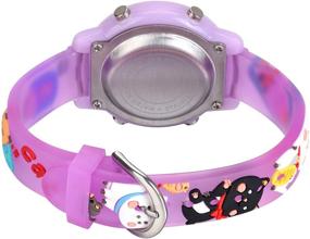img 1 attached to WUTAN Watches: Adorable and Waterproof Kids' Sport Watches for Girls and Boys