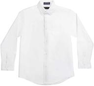 👕 nautica boys' solid long-sleeve button-down shirt - classic style and quality logo