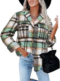 img 4 attached to GRAPENT Oversized Boyfriend Quilted Outerwear - A Perfect Addition to Women's Coats, Jackets & Vests