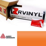 avery dennison sw900 321-o матовый оранжевый supreme wrapping film vinyl roll для обертывания автомобиля - (12") логотип