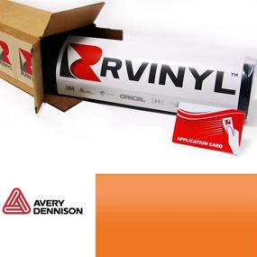 img 4 attached to Avery Dennison SW900 321-O Matte Orange Supreme Wrapping Film Vinyl Vehicle Car Wrap Sheet Roll - (12&#34