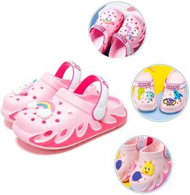 img 2 attached to 🌧️ KUBUA Garden Clogs Water Shoes Boys' Shoes: The Perfect Waterproof Footwear for Boys