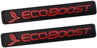 ecoboost nameplate tailgate replacement 2011 2018 exterior accessories in emblems logo