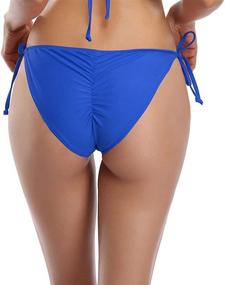 img 3 attached to Shekini Women's Triangle Swimwear Bottom for Women's Clothing