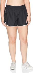 img 2 attached to 🏃 Just My Size Women's Plus Size Active Woven Run Short: Comfortable and Stylish for Curvy Women