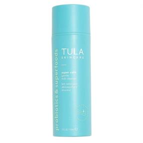 img 4 attached to 🥛 TULA Super Calm Gentle Milk Cleanser - Nourishing & Calming for Sensitive Skin with Colloidal Oatmeal, Cucumber & Ginger, 5 fl. oz.