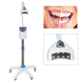 img 2 attached to 💡 Dental Power Teeth Whitening LED Lamp with Blue Light Accelerator and Arm Holder for Dental Bleaching