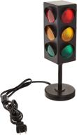 💡 rhode island novelty eltrali 8 inch traffic light table lamp: illuminate your space with a stylish twist logo