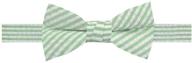 👔 seo-friendly adaptation: jacob alexander pre-tied banded boys' bow tie with seersucker striped pattern logo