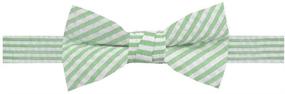 img 1 attached to 👔 SEO-friendly adaptation: Jacob Alexander Pre-Tied Banded Boys' Bow Tie with Seersucker Striped Pattern