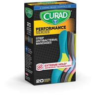 curad performance antibacterial adhesive bandages логотип