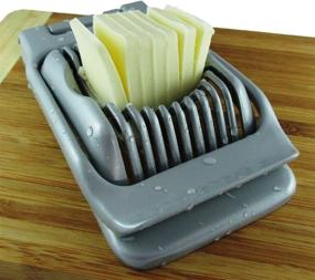 img 2 attached to 🍳 Cut and Slice Eggs with Precision: ChefsGrade Diecast Aluminium Egg Slicer in Light Grey