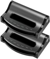 🚗 keqkev car seatbelt adjuster and belt clip - shoulder neck strap positioner set (2 pack) logo