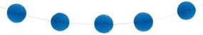 img 1 attached to 🔵 Unique Industries Honeycomb Ball Garland - Royal Blue, 7 Feet: Perfect Party Supplies (63377)