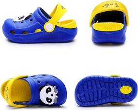 img 3 attached to Get Ready for Summer with N C 🐼 Shoes: Lightweight Sandals and Slip Slippers for Panda Boys!