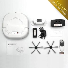 img 2 attached to 🤖 Asante Butler M1 White Robot Vacuum Cleaner with 2-Year Combined Accessories