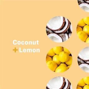 img 1 attached to 🥥 Coconut Lemon 3-in-1 Soap: Organic Cleanser with Essential Oils - Pack of 2, 32 Oz