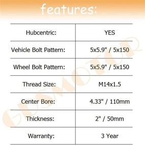 img 2 attached to Проставки GDSMOTU Hubcentric M14X1,5 Cruiser