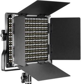 img 3 attached to 🎥 Neewer Studio Photography Video Light Kit - 3-Piece Bi-Color 660 LED Set with U Bracket, Barndoor, and 75-Inch Light Stand - Dimmable 3200-5600K CRI 96+ Lighting for Video Shooting