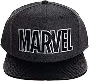 img 3 attached to 🧢 Black Men's Hat featuring Marvel Comic Book Superheroes