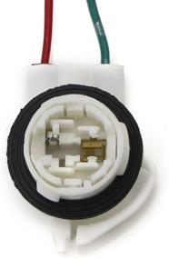 img 3 attached to 🚗 Enhance Your Vehicle Lighting with iJDMTOY (2) 3156 2-Wire Harness Pre-Wired Sockets: Ideal for Repair, Replacement, and LED Bulb Installation in Turn Signals, DRL Lamps, and Taillights