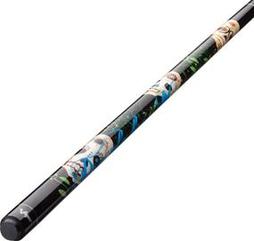 img 1 attached to 🌹 Viper Dia De Los Muertos 58" 2-Piece Billiard/Pool Cue with Underground design