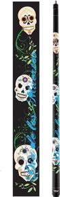 img 2 attached to 🌹 Viper Dia De Los Muertos 58" 2-Piece Billiard/Pool Cue with Underground design