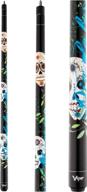 🌹 viper dia de los muertos 58" 2-piece billiard/pool cue with underground design логотип