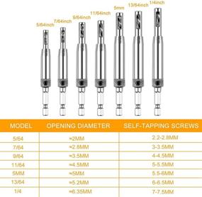 img 3 attached to 🔧 Enhanced Precision: EEEKit Adjustable Woodworking Centering Hardware