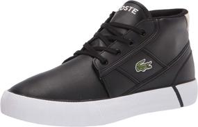 img 4 attached to 👟 Men's Black Lacoste Gripshot Chukka Sneaker Shoes