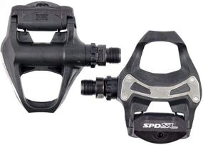 img 1 attached to Enhance Your Road Cycling Experience 🚲 with SHIMANO PD-R550 All-Level Road Cycling Pedal