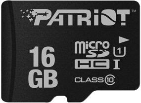 img 4 attached to 💾 Флэш-карта Patriot LX Series Micro SD 16GB: Надежное хранение данных и мультимедиа