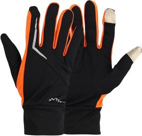 img 1 attached to 🧤 Silver Performance Active Running Gloves - Enhance Your Workout