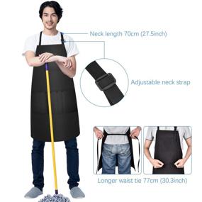 img 3 attached to FaHaner Adjustable Pockets Hairdressing Suitable