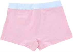 img 1 attached to Comfortable & Stylish Girls Cotton Boy 🩲 Shorts: Pack of 5 Core Pretty Kids Boxer Briefs