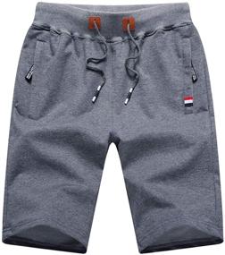 img 3 attached to 👖 GUNLIRE Boys' Clothing: Casual Drawstring Elastic Waistband with Convenient Pockets