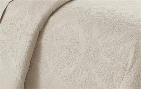 img 1 attached to Home Collection Elegant Embossed Bedspread Bedding