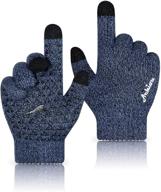 achiou touchscreen thermal elastic anti-slip men's gloves & mittens logo