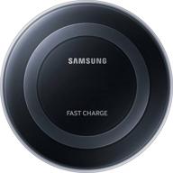 🔌 samsung qi certified fast charge wireless charging pad - bulk packaging - black | compatible with galaxy s10, iphone 11 & other qi smartphones | built-in cool fan for quick charging logo