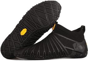 img 1 attached to Vibram Women's Furoshiki Knit High Shoes Black - Ultimate Comfort and Style