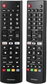 img 4 attached to Universal LG Smart TV Remote Control AKB75095307 - 📺 Compatible with All LG Models LCD LED 3D HDTV Smart TVs