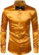 zeroyaa black luxury button-down shirt zlcl14 - men's fashion logo