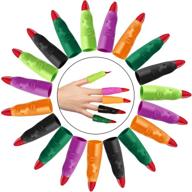 🎃 skylety colorful halloween finger accessories logo
