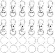 lobster 100 piece small sized keychain lanyard logo