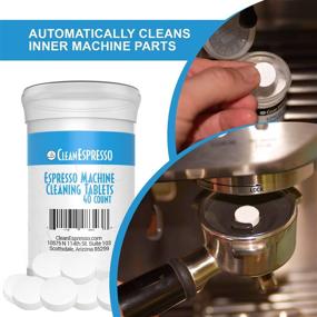 img 2 attached to ☕ CleanEspresso 2g Espresso Machine Cleaning Tablets and Filters - 40 Tablets + 6 Filters - Compatible with Breville Espresso Machines - Espresso Cleaner Accessories with Replacement Water Filter