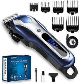 img 4 attached to Hair Clippers Men Professional Upgraded